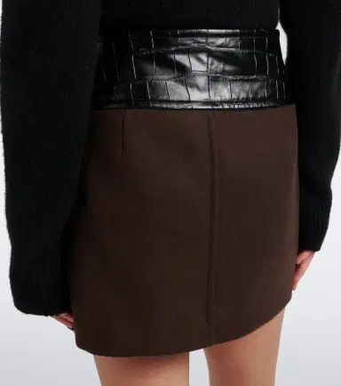 Sportmax Virgin wool wrap skirt | Thumbnail 3 Sportmax Virgin wool wrap skirt | Thumbnail 3