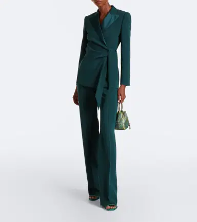 Max Mara Elegante cady staight-leg pants | Thumbnail 2 Max Mara Elegante cady staight-leg pants | Thumbnail 2
