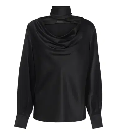 Max Mara Tie-detail silk blouse | Thumbnail 1 Max Mara Tie-detail silk blouse | Thumbnail 1