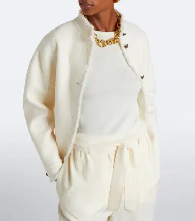 Max Mara Virgin wool jersey top | Thumbnail 2 Max Mara Virgin wool jersey top | Thumbnail 2