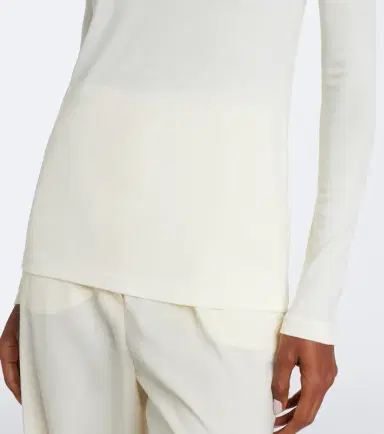 Max Mara Virgin wool jersey top | Thumbnail 3 Max Mara Virgin wool jersey top | Thumbnail 3