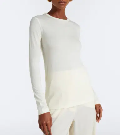 Max Mara Virgin wool jersey top | Thumbnail 6 Max Mara Virgin wool jersey top | Thumbnail 6