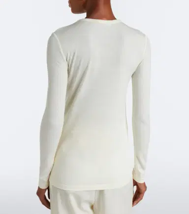 Max Mara Virgin wool jersey top | Thumbnail 7 Max Mara Virgin wool jersey top | Thumbnail 7