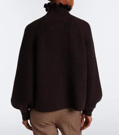 Max Mara Ribbed-knit wool and cashmere sweater | Thumbnail 6 Max Mara Ribbed-knit wool and cashmere sweater | Thumbnail 6