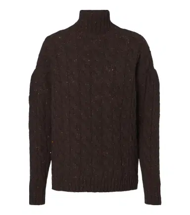 Max Mara Cable-knit wool and cashmere-blend sweater | Thumbnail 1 Max Mara Cable-knit wool and cashmere-blend sweater | Thumbnail 1