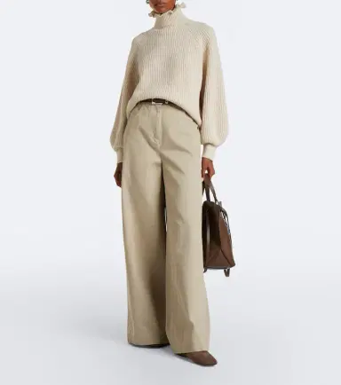 Max Mara Ribbed-knit wool and cashmere sweater | Thumbnail 3 Max Mara Ribbed-knit wool and cashmere sweater | Thumbnail 3