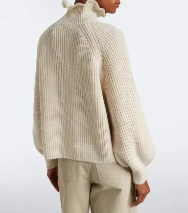 Max Mara Ribbed-knit wool and cashmere sweater | Thumbnail 7 Max Mara Ribbed-knit wool and cashmere sweater | Thumbnail 7