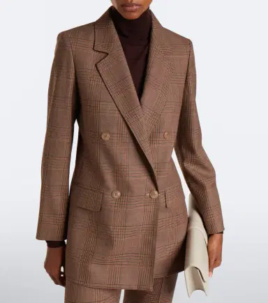 Max Mara Double-breasted virgin wool blazer | Thumbnail 2 Max Mara Double-breasted virgin wool blazer | Thumbnail 2