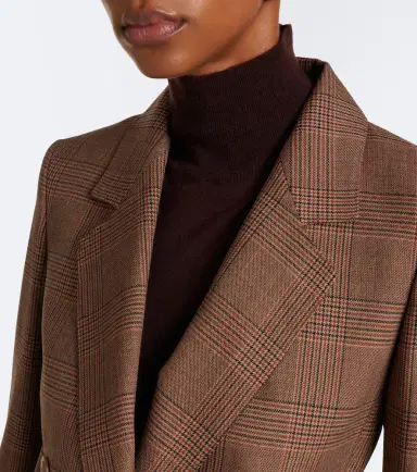 Max Mara Double-breasted virgin wool blazer | Thumbnail 3 Max Mara Double-breasted virgin wool blazer | Thumbnail 3