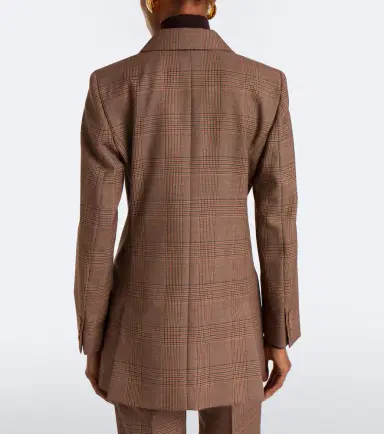 Max Mara Double-breasted virgin wool blazer | Thumbnail 4 Max Mara Double-breasted virgin wool blazer | Thumbnail 4