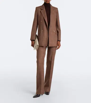 Max Mara Double-breasted virgin wool blazer | Thumbnail 5 Max Mara Double-breasted virgin wool blazer | Thumbnail 5