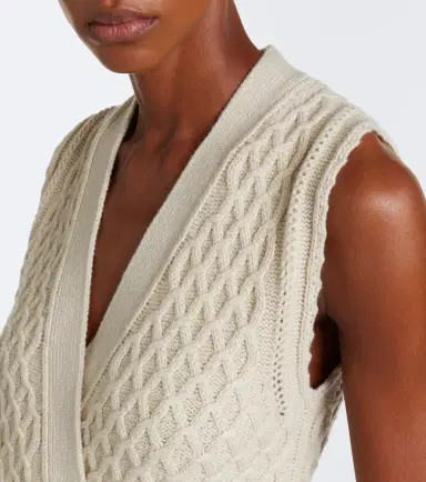 Max Mara Wool and cashmere wrap cardigan | Thumbnail 3 Max Mara Wool and cashmere wrap cardigan | Thumbnail 3
