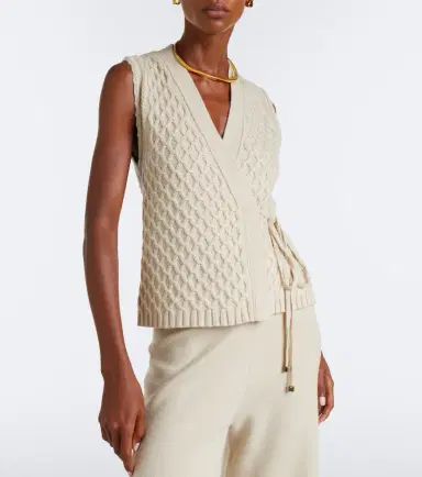 Max Mara Wool and cashmere wrap cardigan | Thumbnail 4 Max Mara Wool and cashmere wrap cardigan | Thumbnail 4