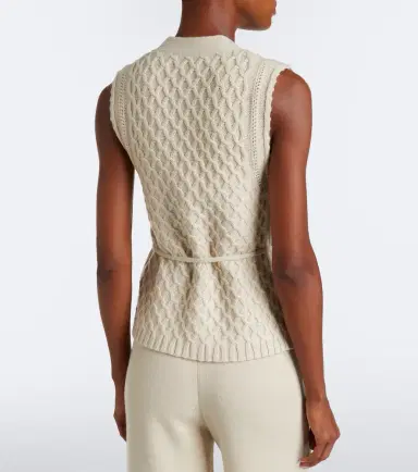 Max Mara Wool and cashmere wrap cardigan | Thumbnail 5 Max Mara Wool and cashmere wrap cardigan | Thumbnail 5