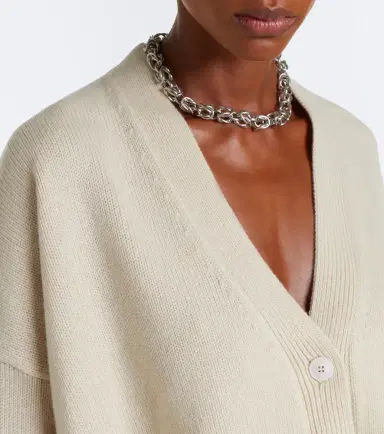 Max Mara Cropped wool and cashmere cardigan | Thumbnail 5 Max Mara Cropped wool and cashmere cardigan | Thumbnail 5