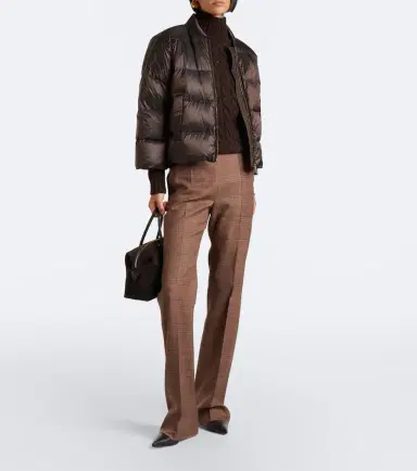 Max Mara Quilted puffer jacket | Thumbnail 4 Max Mara Quilted puffer jacket | Thumbnail 4
