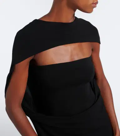 Sportmax Draped jersey maxi dress | Thumbnail 5 Sportmax Draped jersey maxi dress | Thumbnail 5