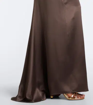Max Mara Silk satin gown | Thumbnail 2 Max Mara Silk satin gown | Thumbnail 2