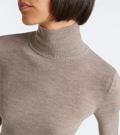 Max Mara Ribbed-knit virgin wool sweater | Thumbnail 3 Max Mara Ribbed-knit virgin wool sweater | Thumbnail 3