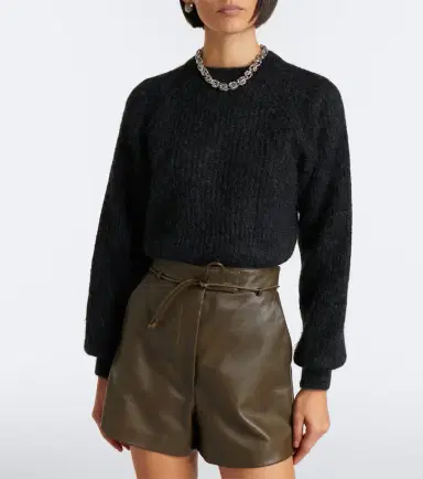 Max Mara Cropped mohair and wool-blend sweater | Thumbnail 5 Max Mara Cropped mohair and wool-blend sweater | Thumbnail 5