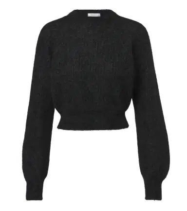 Max Mara Cropped mohair and wool-blend sweater | Thumbnail 1 Max Mara Cropped mohair and wool-blend sweater | Thumbnail 1