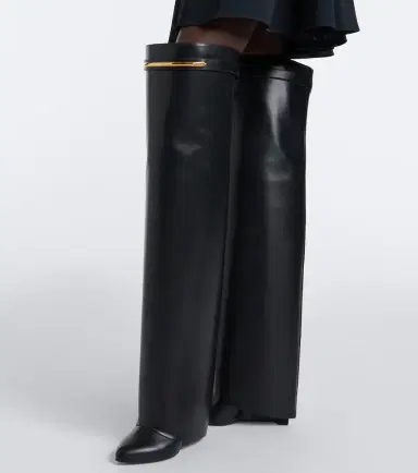 Givenchy Shark Pinch leather over-the-knee boots | Thumbnail 2 Givenchy Shark Pinch leather over-the-knee boots | Thumbnail 2