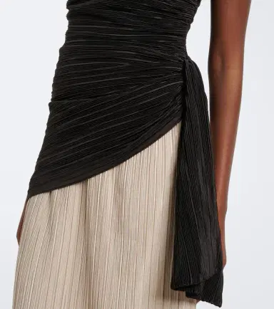 Simkhai Laia plissé bustier dress | Thumbnail 2 Simkhai Laia plissé bustier dress | Thumbnail 2