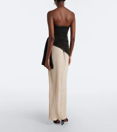 Simkhai Laia plissé bustier dress | Thumbnail 6 Simkhai Laia plissé bustier dress | Thumbnail 6