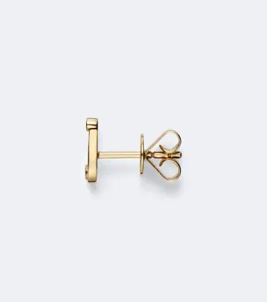 Sophie Bille Brahe Petite J 18kt gold single earring with diamonds | Thumbnail 2 Sophie Bille Brahe Petite J 18kt gold single earring with diamonds | Thumbnail 2