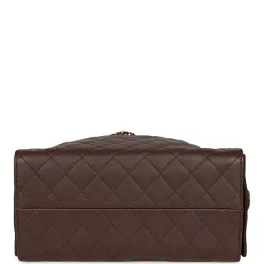 Chanel Chanel Medium 25 Hobo Bag Dark Brown Caviar Gold Hardware | Thumbnail 6 Chanel Chanel Medium 25 Hobo Bag Dark Brown Caviar Gold Hardware | Thumbnail 6