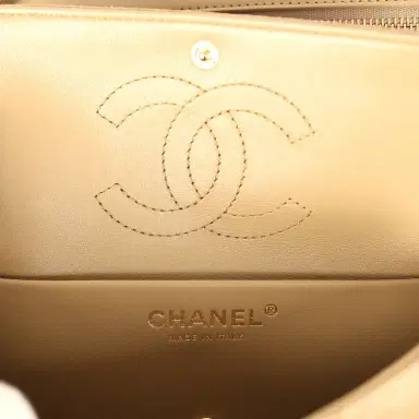 Chanel Chanel Mini "Souplissimo" Flap Bag Beige Suede Gold Hardware | Thumbnail 10 Chanel Chanel Mini "Souplissimo" Flap Bag Beige Suede Gold Hardware | Thumbnail 10