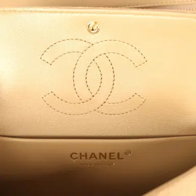Chanel Chanel Mini "Souplissimo" Flap Bag Beige Suede Gold Hardware | Thumbnail 10 Chanel Chanel Mini "Souplissimo" Flap Bag Beige Suede Gold Hardware | Thumbnail 10