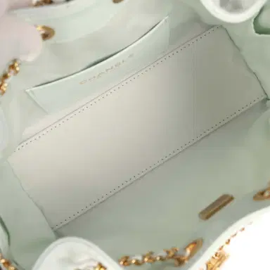 Chanel Chanel Mini 25 Hobo Bag Light Blue Caviar Gold Hardware | Thumbnail 8 Chanel Chanel Mini 25 Hobo Bag Light Blue Caviar Gold Hardware | Thumbnail 8