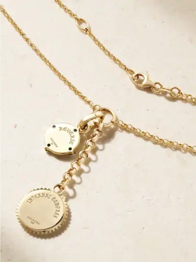 Foundrae Internal Compass Reverie18-karat Gold, Topaz And Diamond Pendant Necklace | Thumbnail 4 Foundrae Internal Compass Reverie18-karat Gold, Topaz And Diamond Pendant Necklace | Thumbnail 4