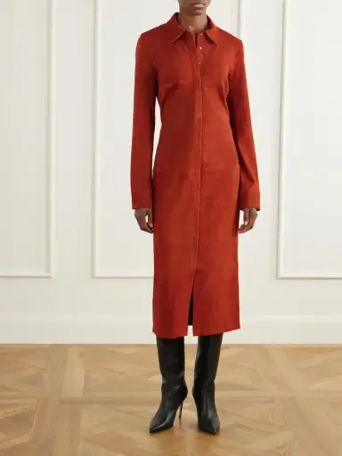 STOULS Becky Suede Midi Dress | Thumbnail 3 STOULS Becky Suede Midi Dress | Thumbnail 3