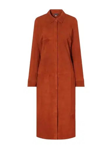 STOULS Becky Suede Midi Dress | Thumbnail 1 STOULS Becky Suede Midi Dress | Thumbnail 1