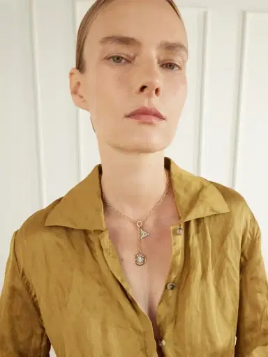 Foundrae Resilience 18-karat Gold Diamond Pendant Necklace | Thumbnail 2 Foundrae Resilience 18-karat Gold Diamond Pendant Necklace | Thumbnail 2