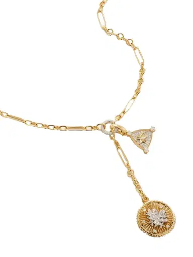 Foundrae Resilience 18-karat Gold Diamond Pendant Necklace | Thumbnail 1 Foundrae Resilience 18-karat Gold Diamond Pendant Necklace | Thumbnail 1