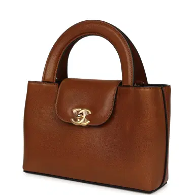 Chanel Chanel Small Kelly Shopper Camel Caviar Gold Hardware | Thumbnail 5 Chanel Chanel Small Kelly Shopper Camel Caviar Gold Hardware | Thumbnail 5
