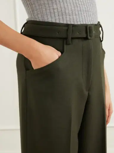 Gabriela Hearst Norman Belted Wool Straight-leg Pants | Thumbnail 5 Gabriela Hearst Norman Belted Wool Straight-leg Pants | Thumbnail 5