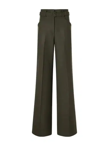 Gabriela Hearst Norman Belted Wool Straight-leg Pants | Thumbnail 1 Gabriela Hearst Norman Belted Wool Straight-leg Pants | Thumbnail 1