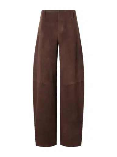 STOULS Valadon Paneled Suede Wide-leg Pants | Thumbnail 1 STOULS Valadon Paneled Suede Wide-leg Pants | Thumbnail 1