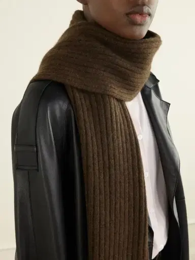 Arch4 Nancy Ribbed Cashmere Scarf | Thumbnail 3 Arch4 Nancy Ribbed Cashmere Scarf | Thumbnail 3