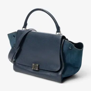 Celine Celine Navy Calf Leather Medium Trapeze Bag by The Solist | Thumbnail 2 Celine Celine Navy Calf Leather Medium Trapeze Bag by The Solist | Thumbnail 2