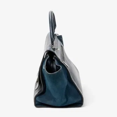 Celine Celine Navy Calf Leather Medium Trapeze Bag by The Solist | Thumbnail 3 Celine Celine Navy Calf Leather Medium Trapeze Bag by The Solist | Thumbnail 3