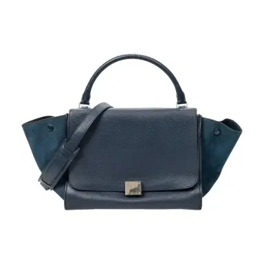 Celine Celine Navy Calf Leather Medium Trapeze Bag by The Solist | Thumbnail 1 Celine Celine Navy Calf Leather Medium Trapeze Bag by The Solist | Thumbnail 1