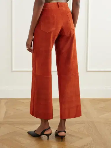 STOULS Lilou Suede Wide-leg Pants | Thumbnail 4 STOULS Lilou Suede Wide-leg Pants | Thumbnail 4