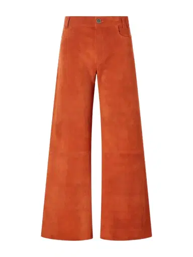 STOULS Lilou Suede Wide-leg Pants | Thumbnail 1 STOULS Lilou Suede Wide-leg Pants | Thumbnail 1