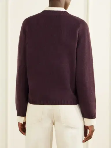 Allude Cashmere Sweater | Thumbnail 4 Allude Cashmere Sweater | Thumbnail 4