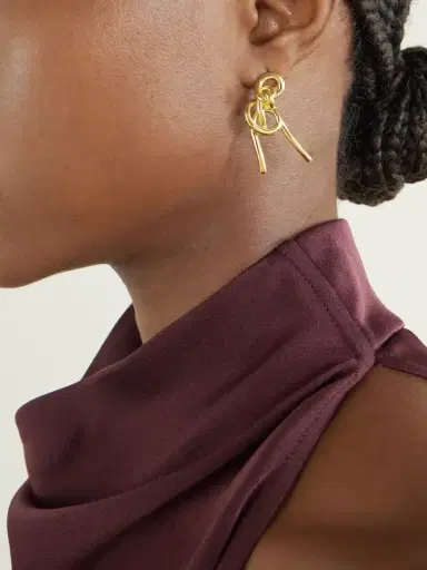 Completedworks Notsobig Thread Ii Recycled Gold Vermeil Earrings | Thumbnail 2 Completedworks Notsobig Thread Ii Recycled Gold Vermeil Earrings | Thumbnail 2